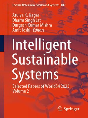 cover image of Intelligent Sustainable Systems